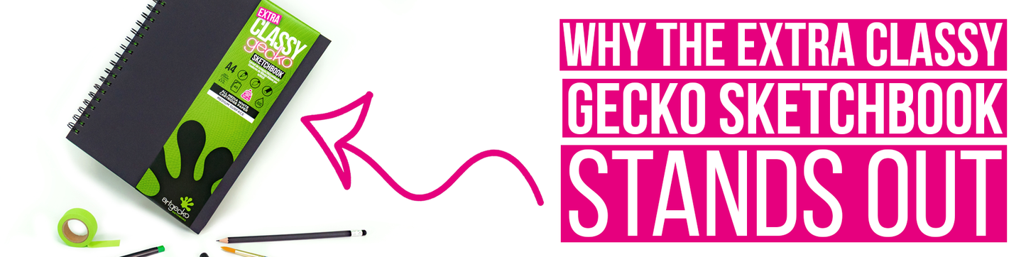 Why the Extra Classy Gecko Sketchbook Stands Out: A Deep Dive Into Artgecko’s Newest Sketchbook