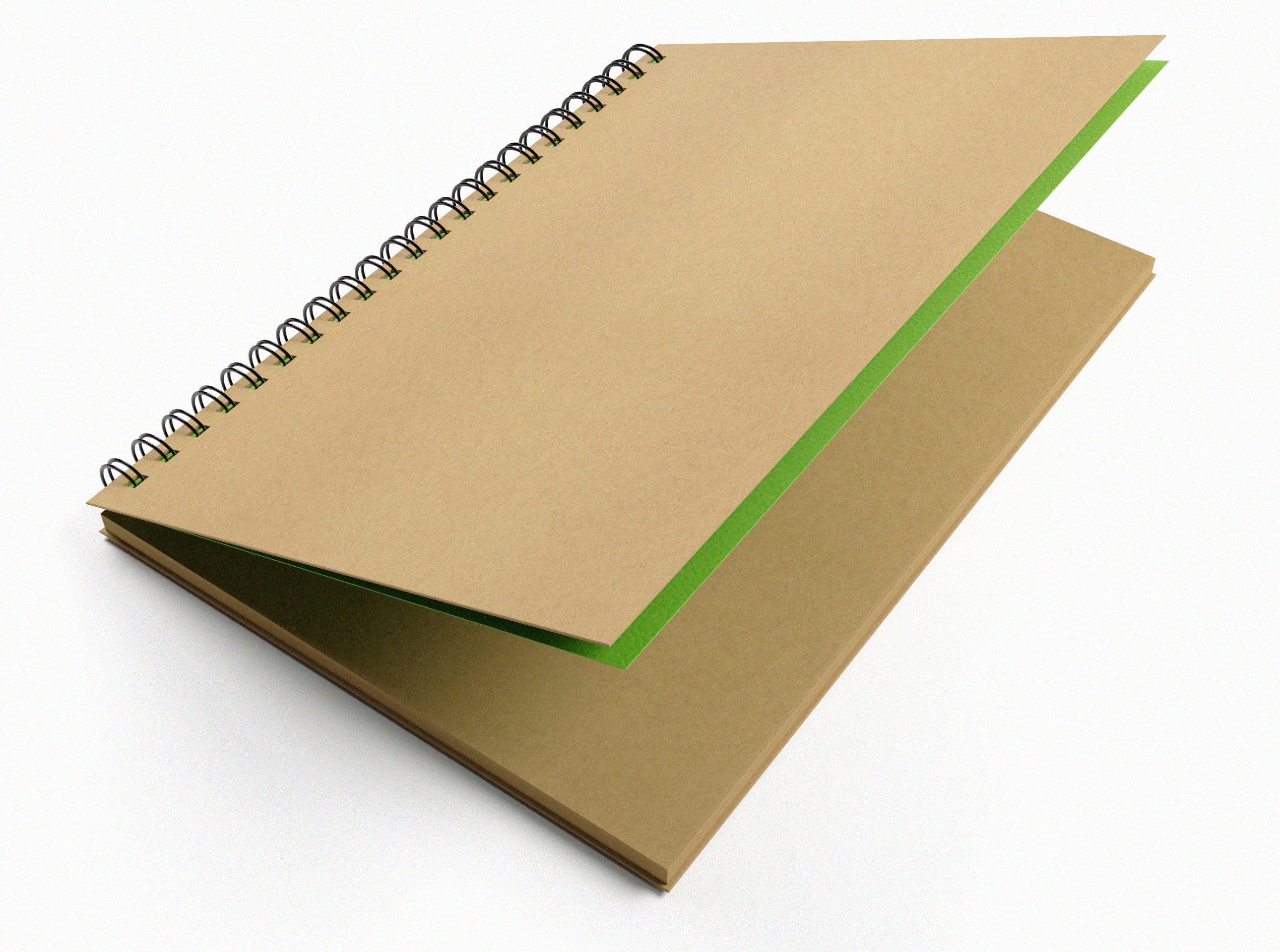 Artgecko KRAFTY Sketchbook – A4, 170gsm Kraft Card, FSC