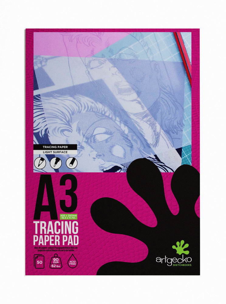 Artgecko PRO Tracing Paper Pads – Artgecko Sketch