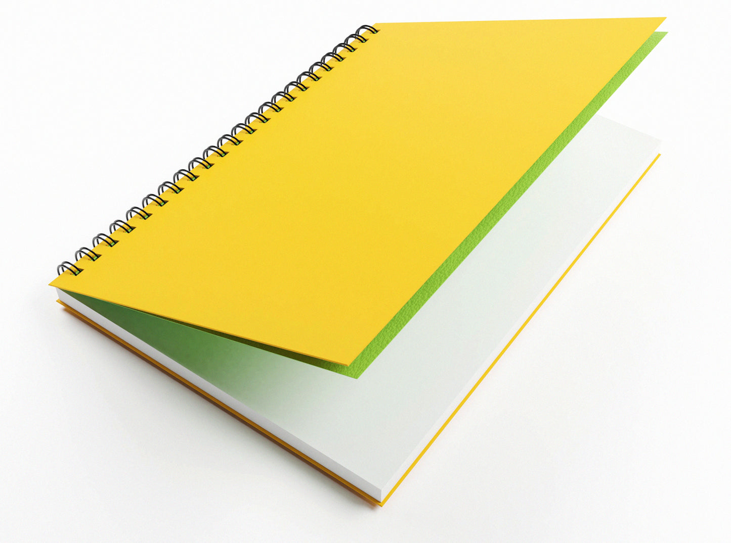 Artgecko FLASHY All Media Sketchbook A4 Portrait (Yellow Cover