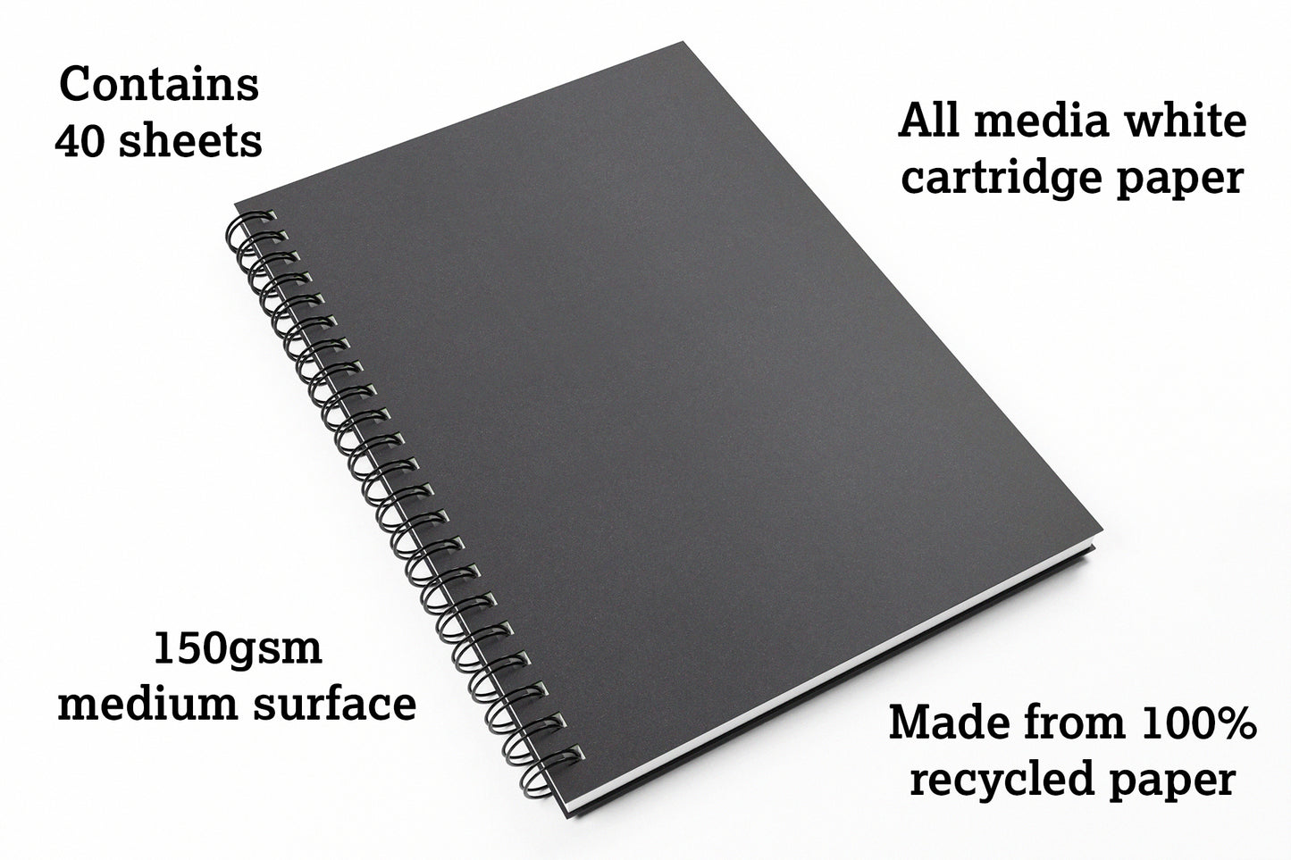
                  
                    Artgecko ECO Recycled All Media Wirebound Sketchbooks
                  
                